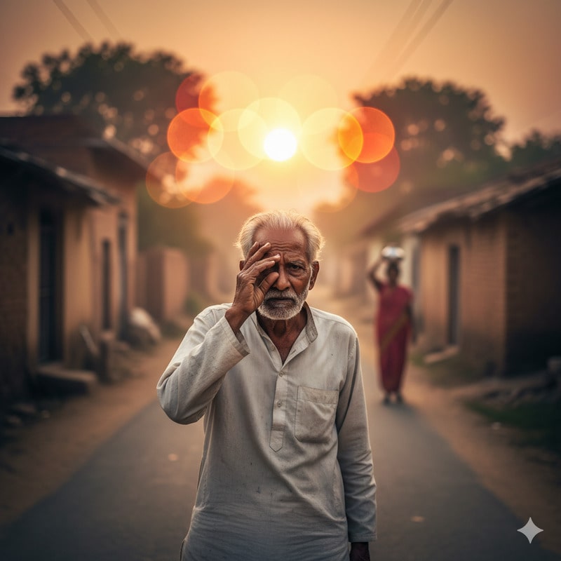 आँखों में धुंधलापन